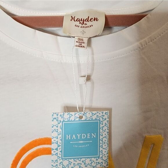 Hayden Love Flocked T Shirt                                                  491 - Picture 7 of 9